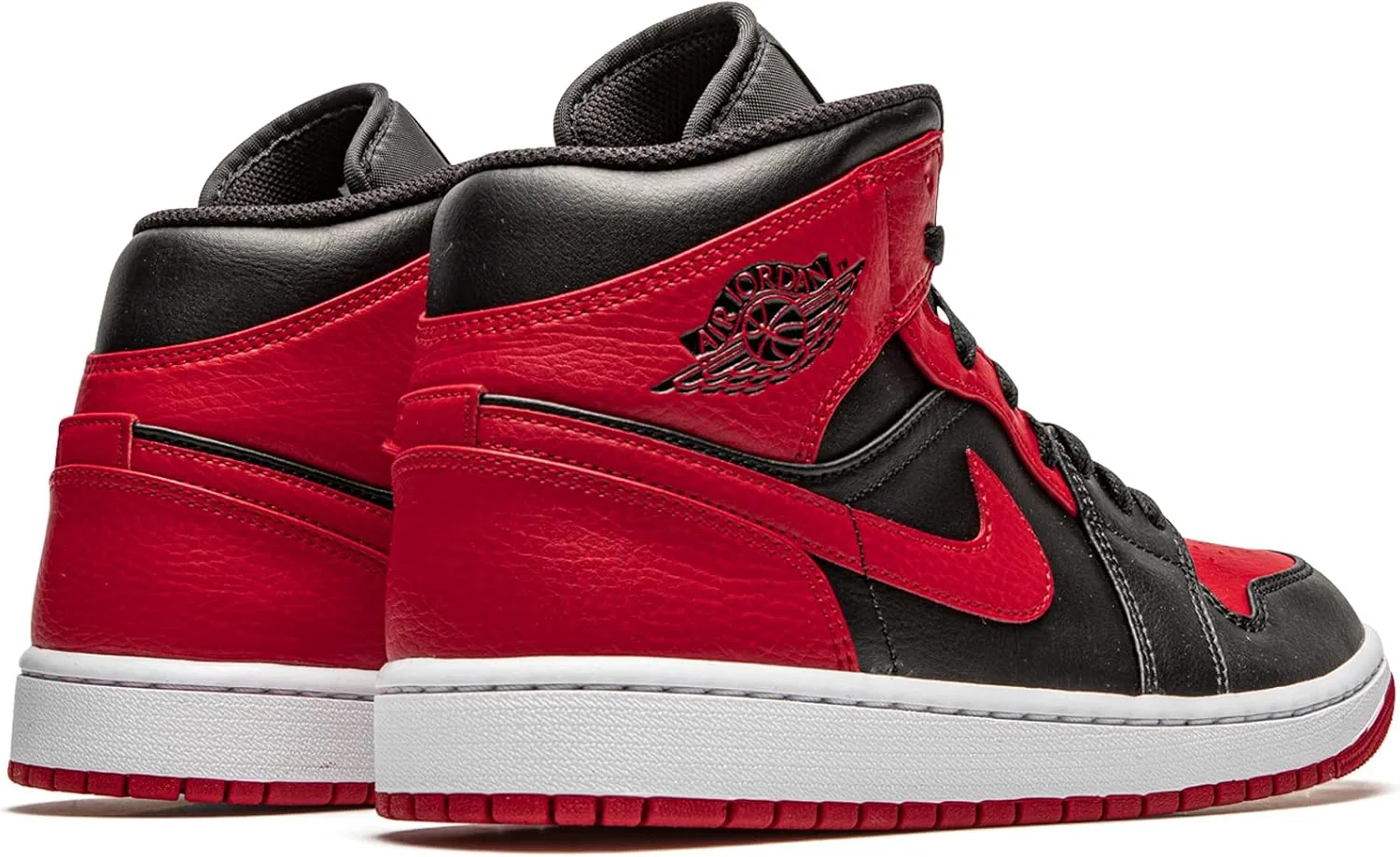 Кроссовки Jordan men, Black Red White — фото 3