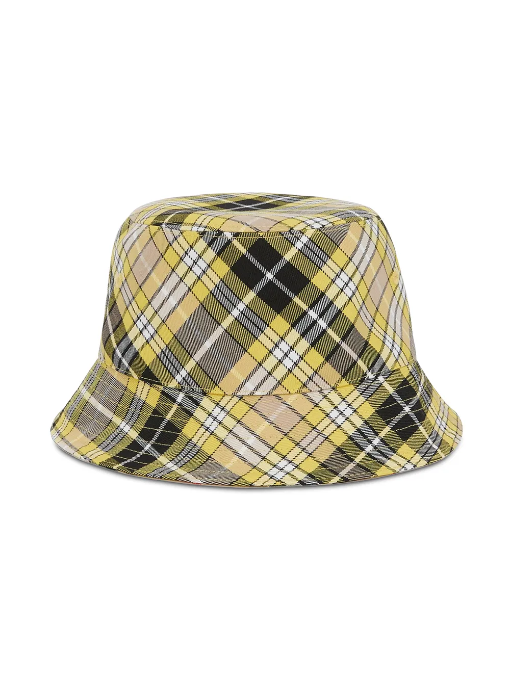 Двусторонняя панама в клетку Vintage Check BURBERRY, нейтральный — фото 2