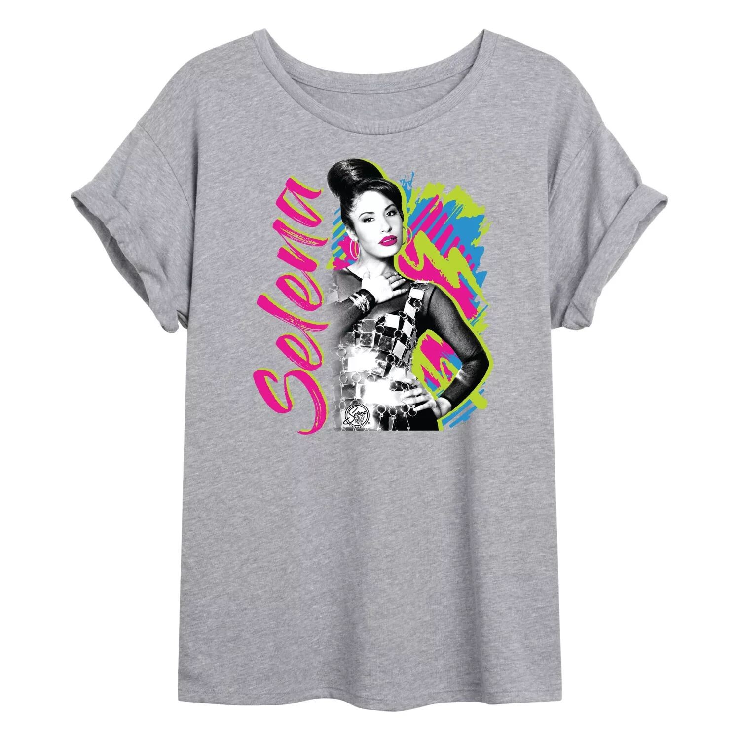 

Струящаяся футболка в стиле ретро Selena Quintanilla для юниоров Licensed Character