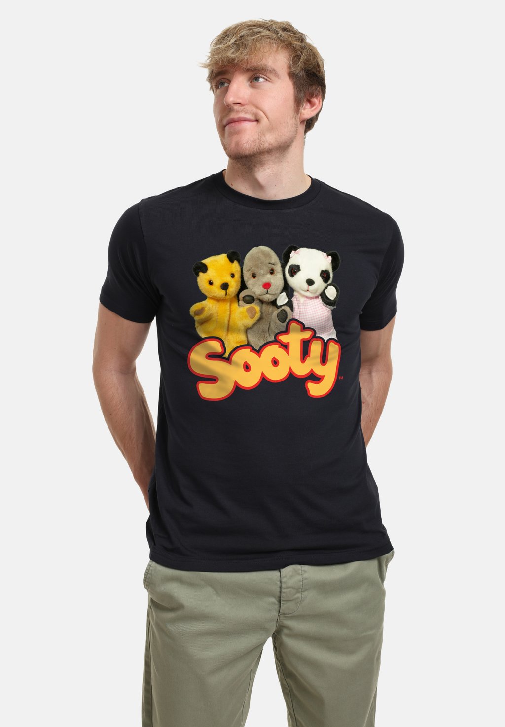 

Футболка с принтом SOOTY SWEEP SOO Henry Tiger, темно-синий