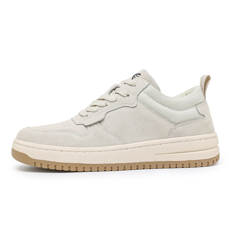 

YUZHAOLIN Скользоустойчивые износостойкие мужские низкие скейтерские кроссовки Beige, цвет Beige