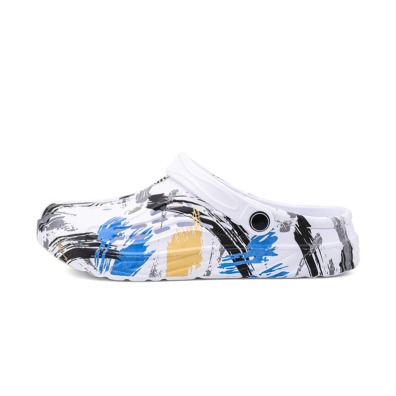 

LONGYING Клоги мужские белые, цвет White