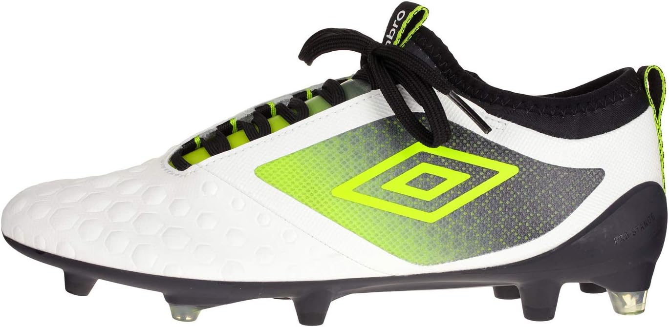 Футбольные бутсы Umbro для мужчин UX Accuro II Pro для твердого грунта, варианты цветов, белый/черный — фото 4