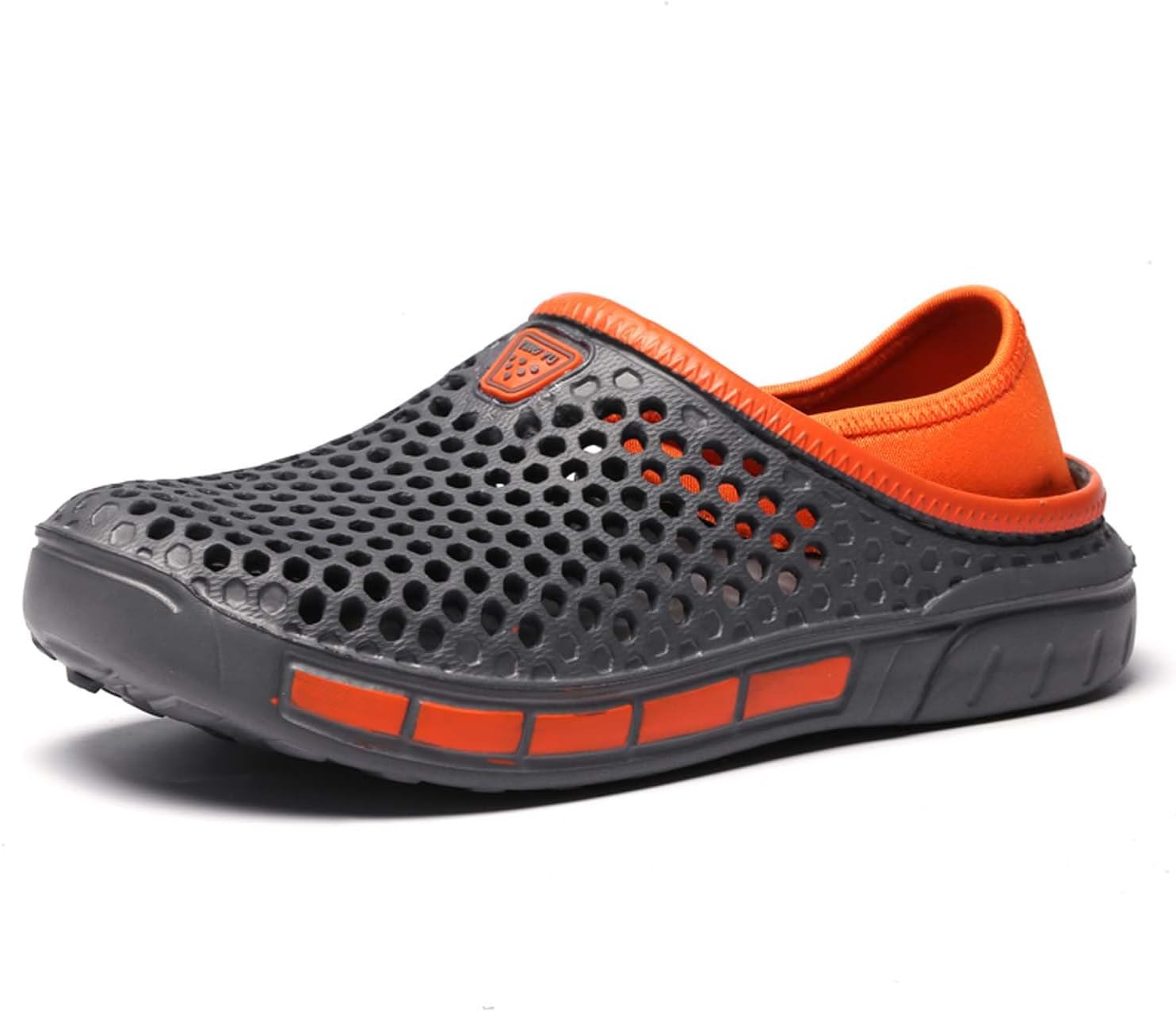 

Садовые сабо для мужчин и женщин Lnistride, пляжные сандалии, банные тапочки, противоскользящие, дышащие и быстро сохнущие обувь, Grey-a