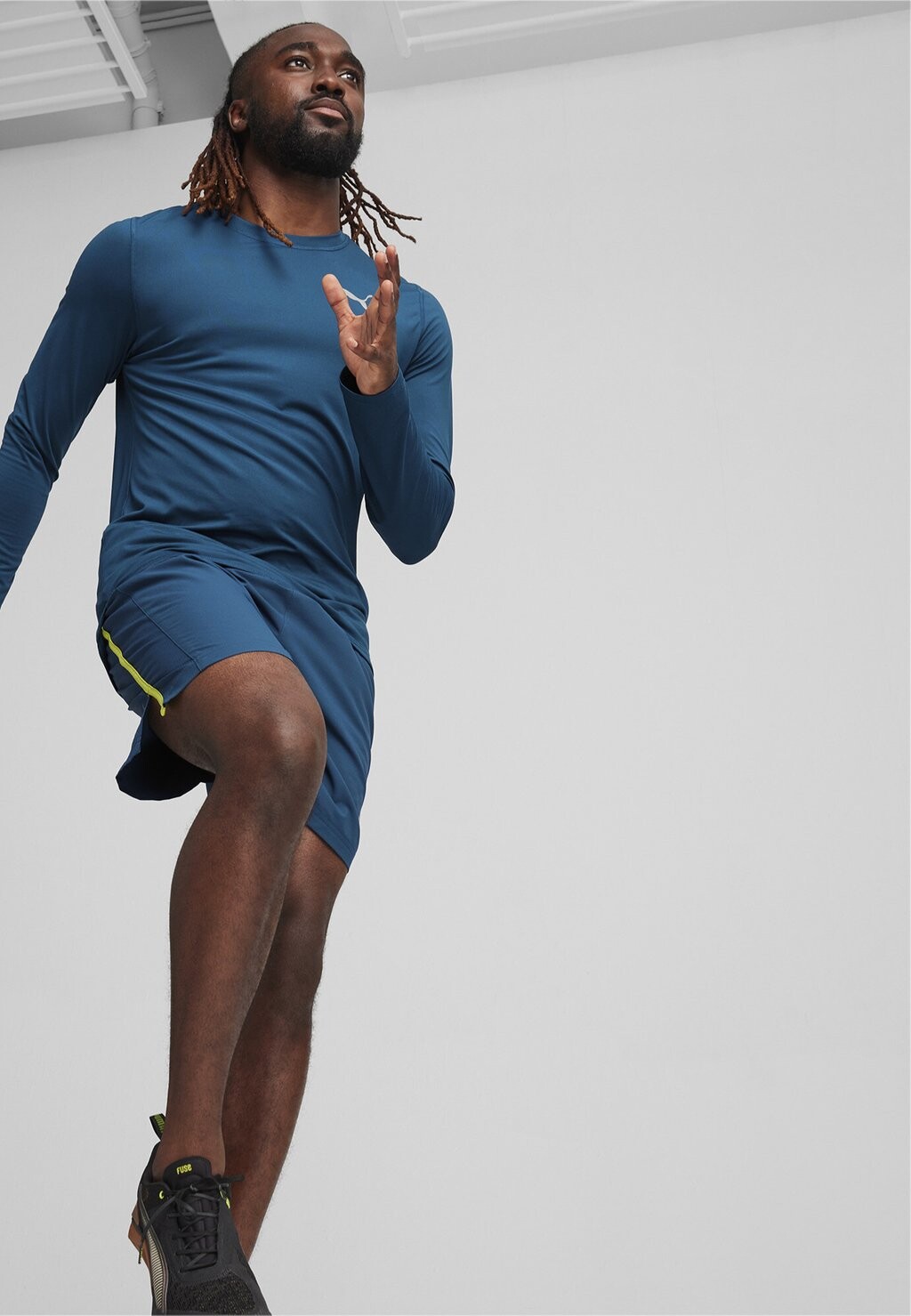 

Футболка с длинным рукавом Run Puma, цвет ocean tropic