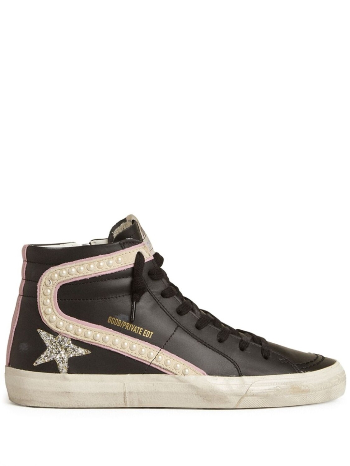 Кроссовки Golden Goose Slide LTD, коричневый