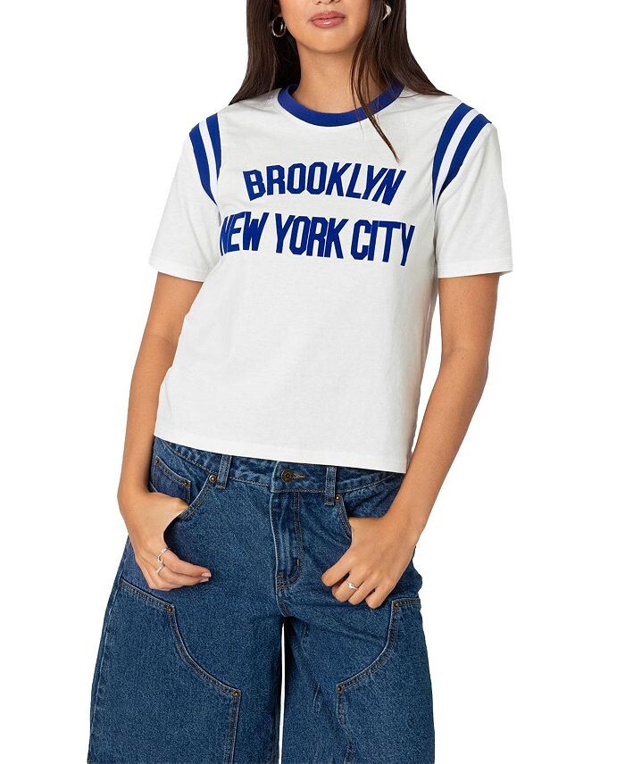 

Футболка Edikted New Yorker, белый