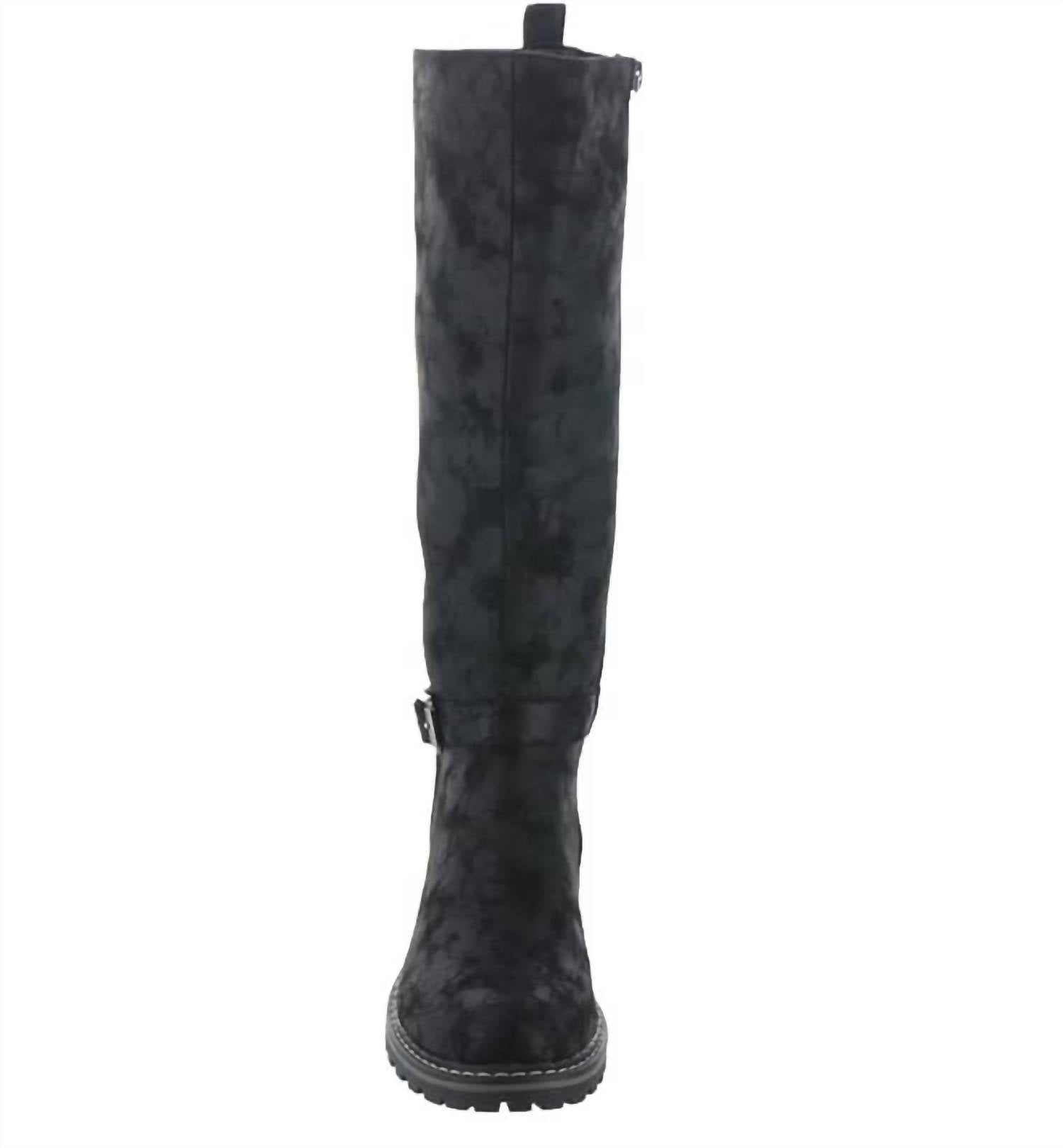 Женские ковбойские сапоги Giddy Up в потертом черном цвете Corkys Footwear — фото 3