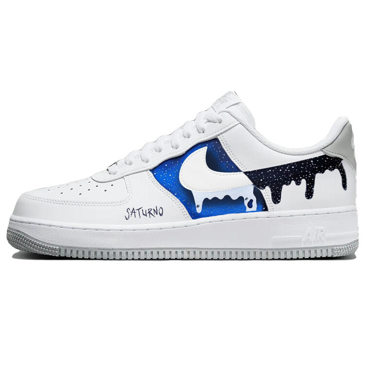 

Кроссовки Nike Air Force 1 Skateboarding Shoes Men Low-top White/blue, синий