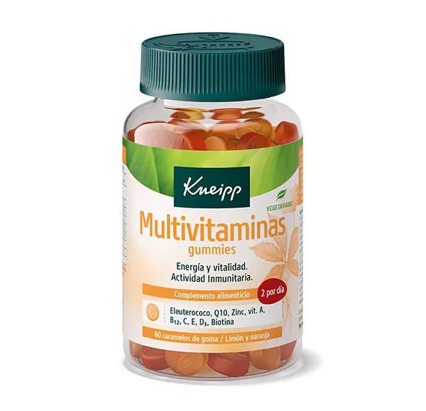 

Жевательные конфеты, дающие энергию и жизненную силу Multivitaminas Kneipp, 60 UD