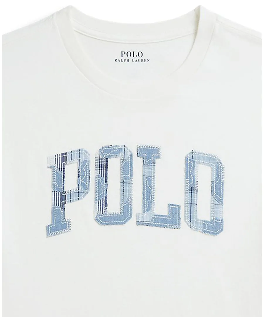 Детская футболка из хлопкового трикотажа с логотипом (8-20 лет) Polo Ralph Lauren, белый — фото 3
