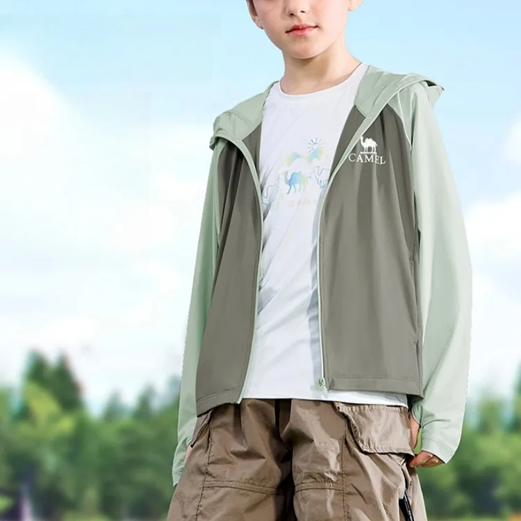 Детская одежда для улицы для детей 3-7 лет CAMEL, Pale Green/Sea Foam Green — фото 3