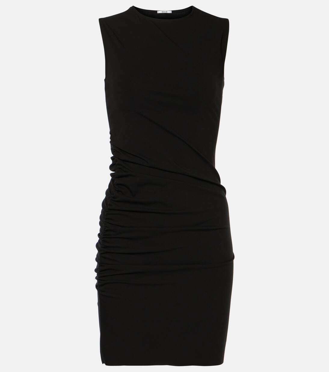 

Трикотажное мини-платье Wolford, черный