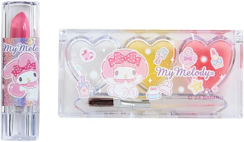 Набор блеска для губ Sanrio My Melody с ароматом клубники, 2 предмета — фото 2