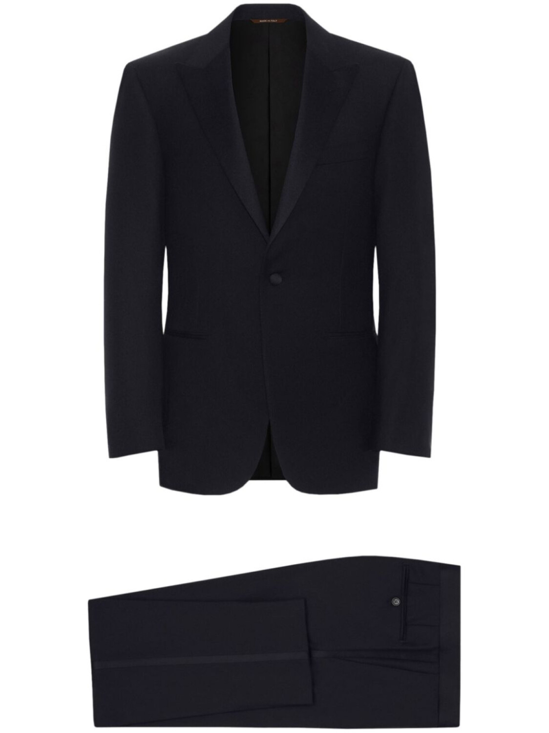 

Canali шерстяной смокинг, черный