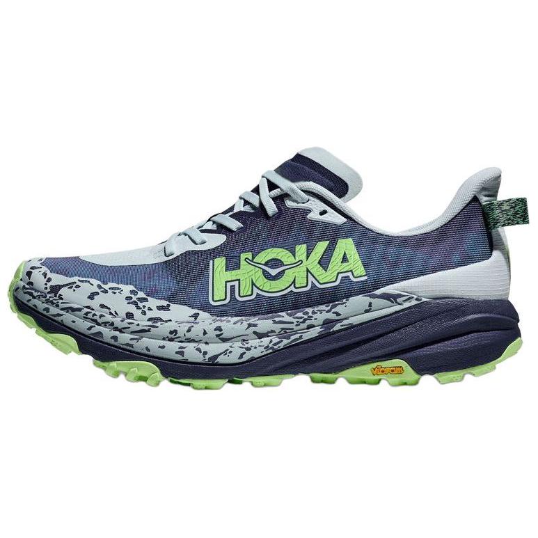 

HOKA ONE ONE Кроссовки SPEEDGOAT 6 с низким верхом, противоскользящие, износостойкие, мужские, сине-серые