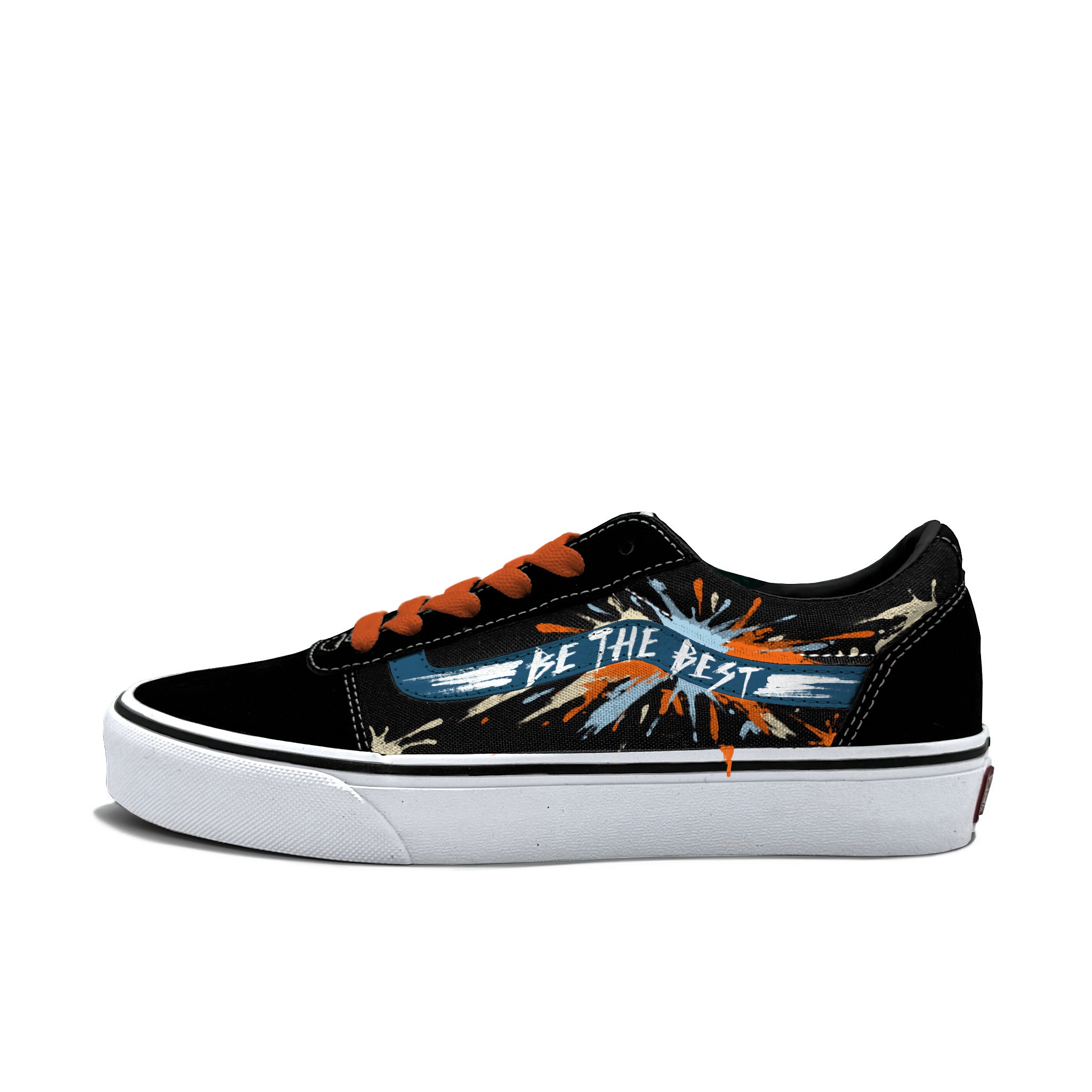 

Vans Мужские кроссовки для скейтбординга Ward Abrasion Resistant Low Top Navy Blue