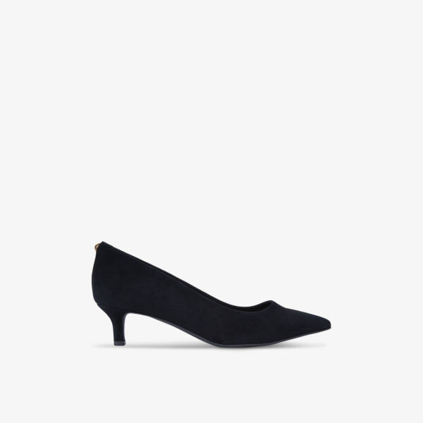 

Туфли-Лодочки Kensington из замши на гибком каблуке Kurt Geiger London, черный