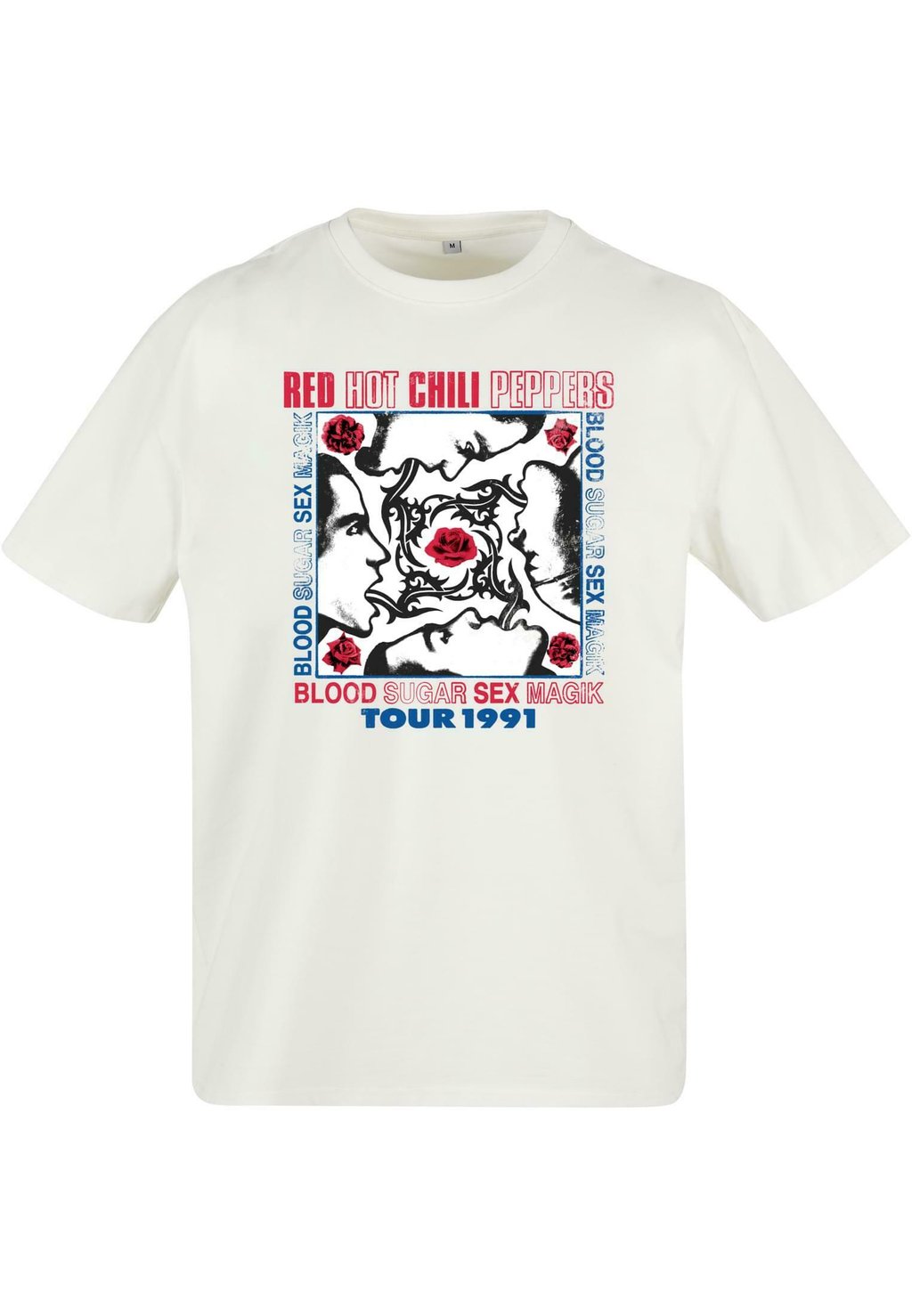 

Футболка с принтом Red Hot Chilli Peppers Oversize Upscale by Mister Tee, белый