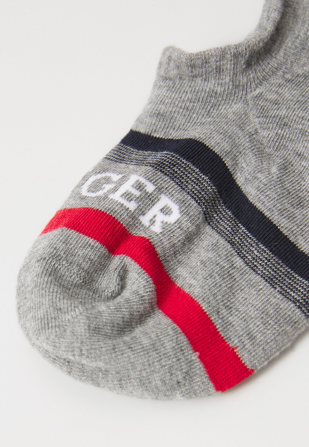 Носки MEN FOOTIE TAB 2 PACK Tommy Hilfiger, серый — фото 2