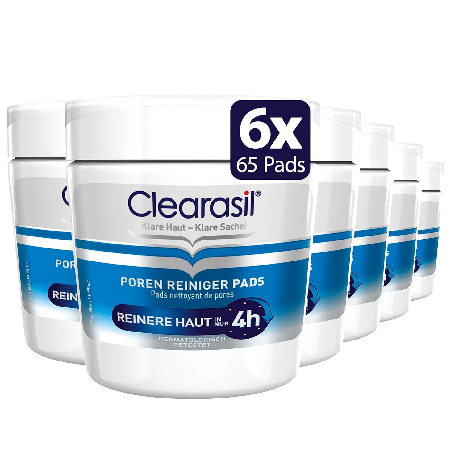 Очищающие подушечки для пор Clearasil (6 x 65 шт.) Clearasil