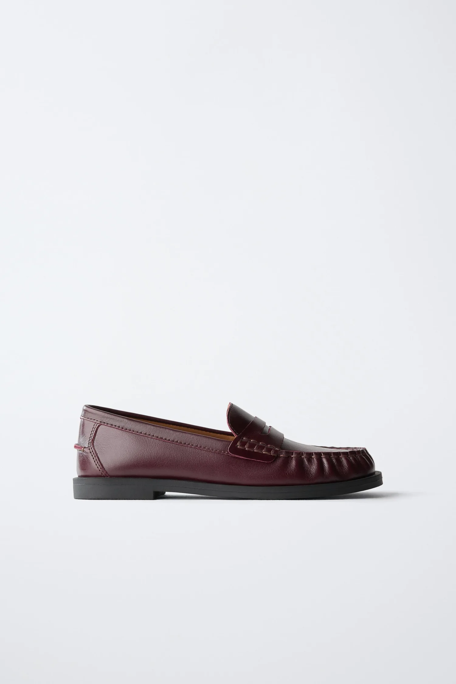 Zara Кожаные лоферы — фото 2