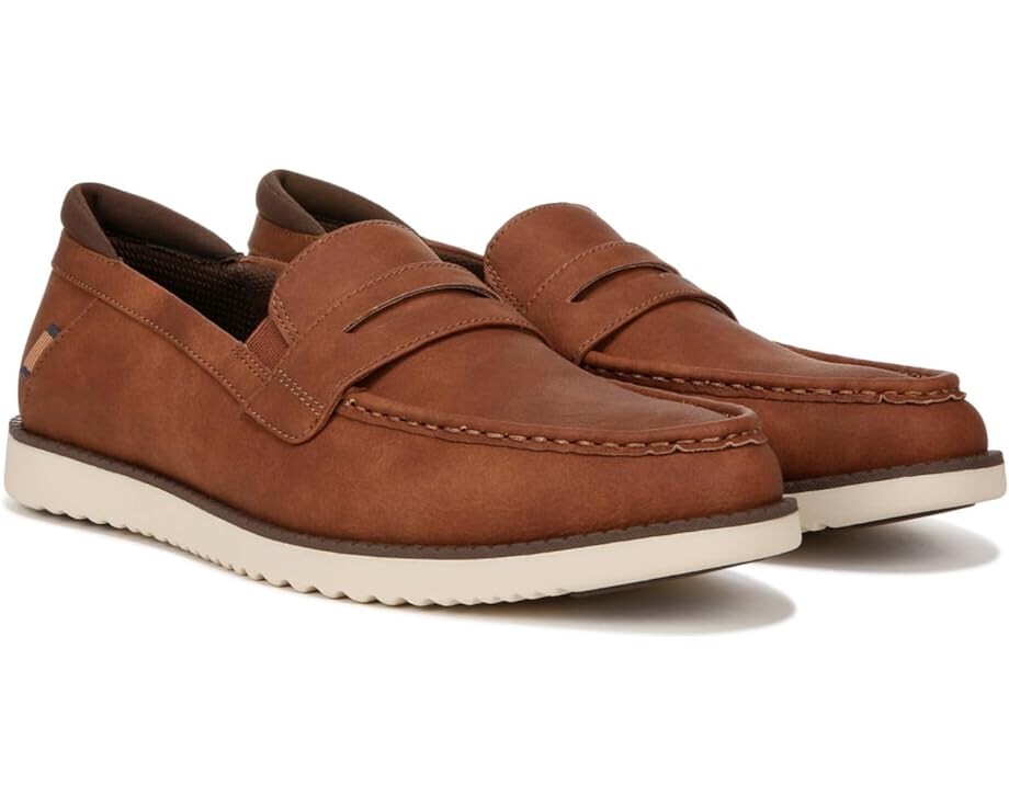 

Кроссовки Dr. Scholl's Sync Loafer Slip On Loafer, цвет Dark Tan Smooth