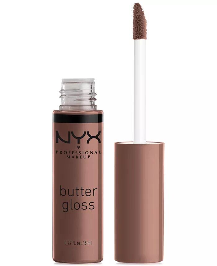 

Антипригарный блеск для губ Butter Gloss Nyx Professional Makeup, цвет Cinnamon Roll