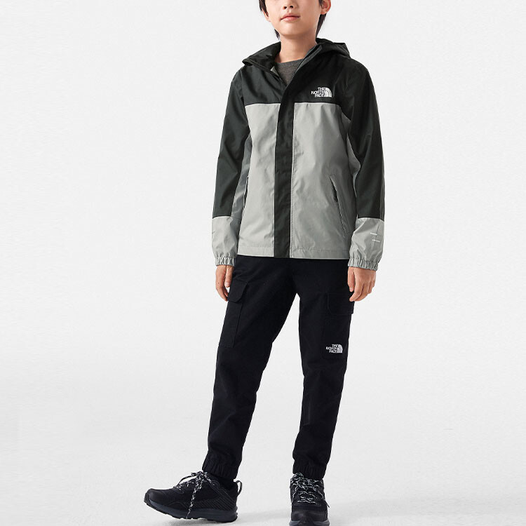 THE NORTH FACE Детская уличная куртка, цвет Gray — фото 2