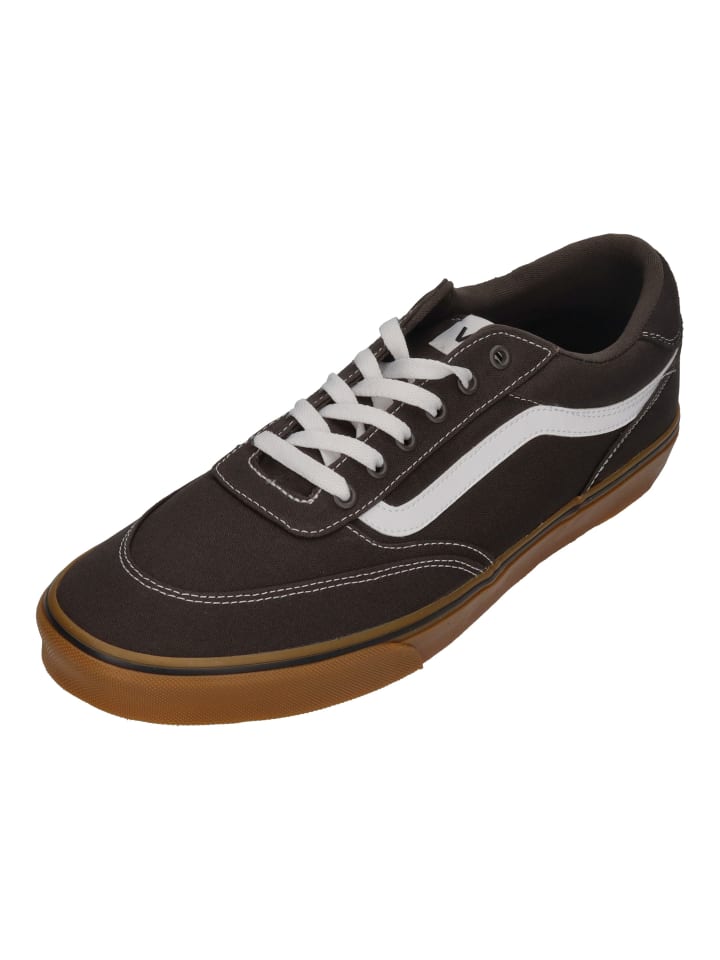 

Кроссовки на шнуровке Vans, коричневый