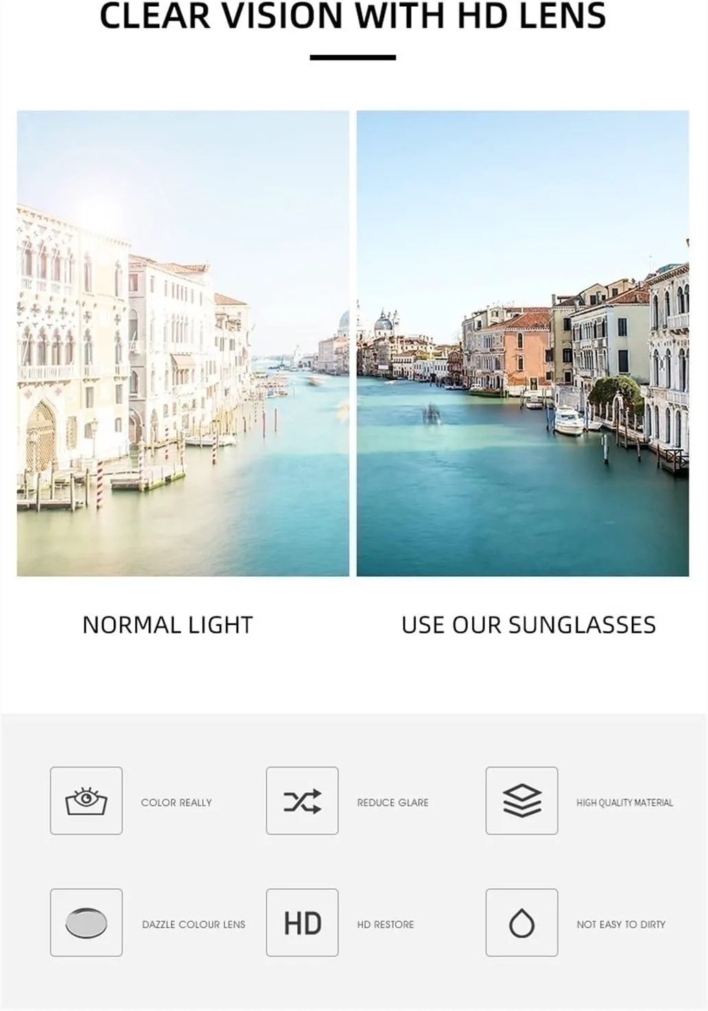 

Поляризованные модные солнцезащитные очки GAOXIN для мужчин и женщин, для защиты от солнца на открытом воздухе, на пляже и в отпуске (Цвет: D, Размер: Средний), D