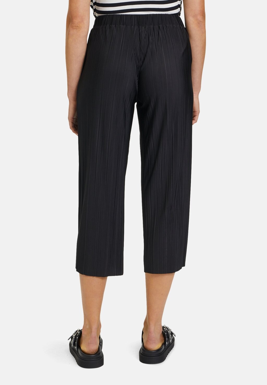 

Тканевые брюки CASUAL-MIT PLISSEE Cartoon, черный