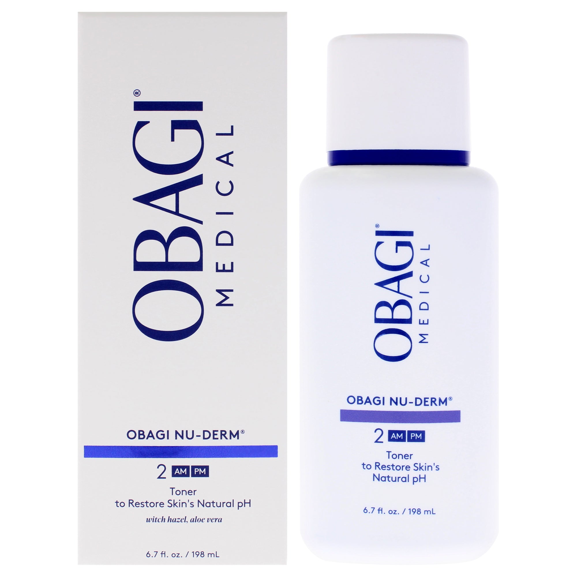 

Тоник для лица Obagi Nu-Derm 2 AM-PM от Obagi для женщин - 6,7 унций (170 мл), прозрачный