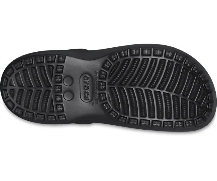 Сабо на платформе Baya Crocs женские, цвет Black — фото 4