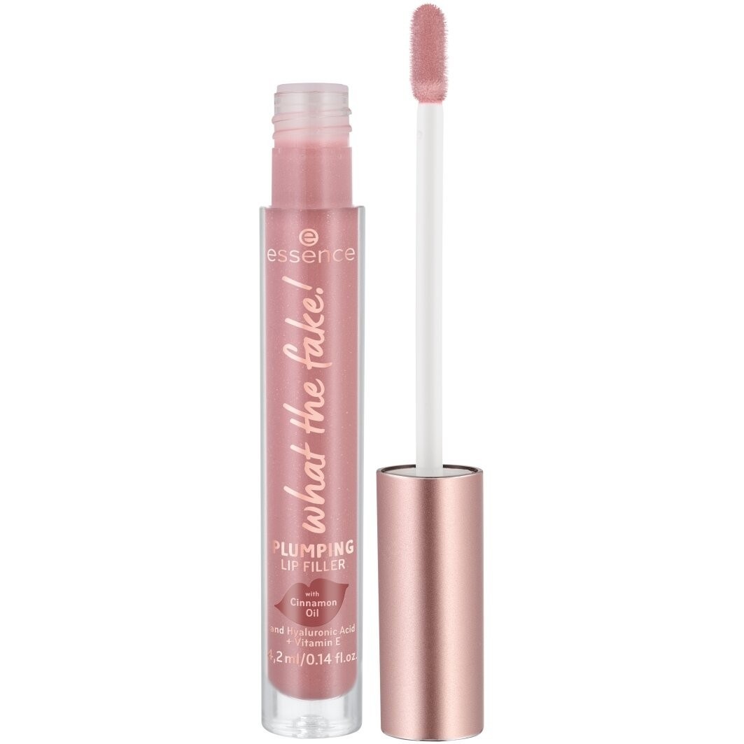 

Блеск для губ what the fake! extreme plumping lip filler Essence, 02 - oh my nude!, объем 4.2 мл