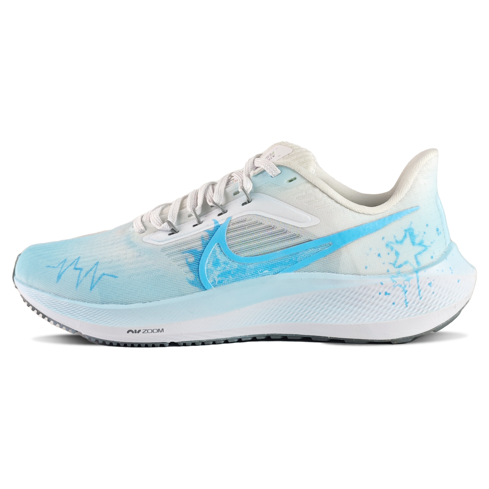 

Nike Кроссовки для бега Air Zoom Pegasus 39 Abrasion Resistant Low top мужские Blue White