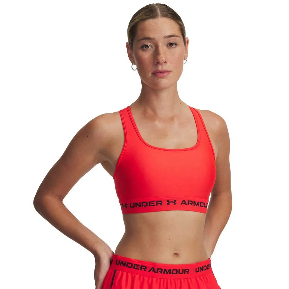 

Спортивный бюстгальтер Under Armour Mid Crossback sports bra, красный