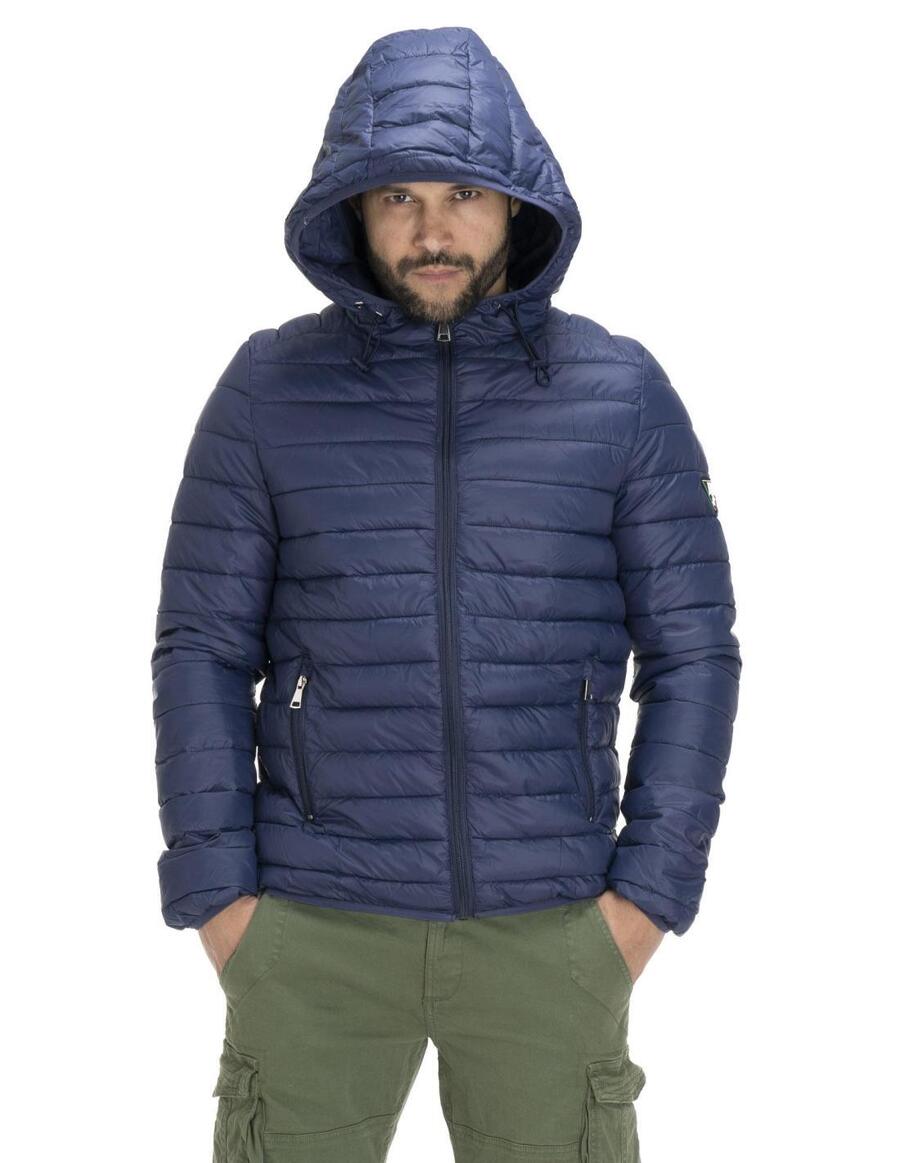 

LEONE 1947 APPAREL Мужская куртка с капюшоном и базовой застежкой-молнией