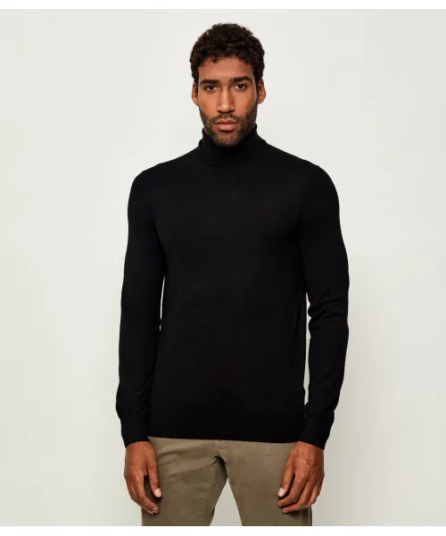 

Шерстяная водолазка Neville Slim fit Tiger Of Sweden, черный