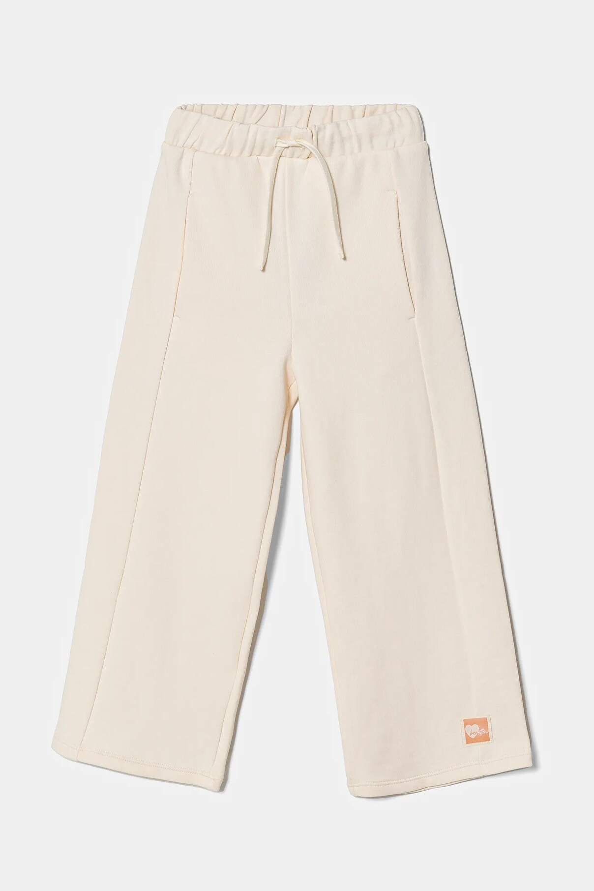 

Детские хлопковые спортивные штаны United Colors Of Benetton, бежевый