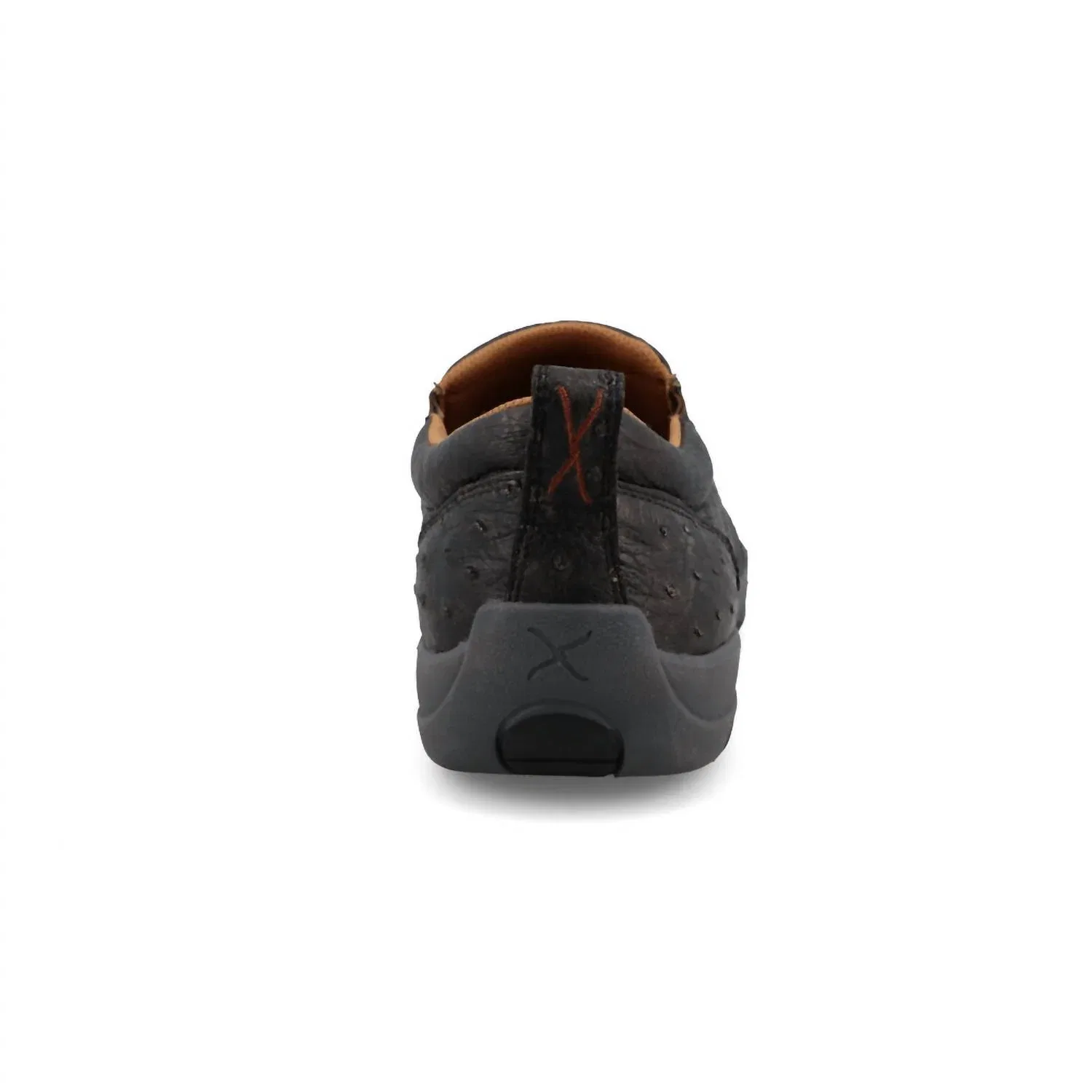 TWISTED X Мужские мокасины-слипоны Ultralite X Driving Moc Shoes цвета «железно-серый страус» — фото 2