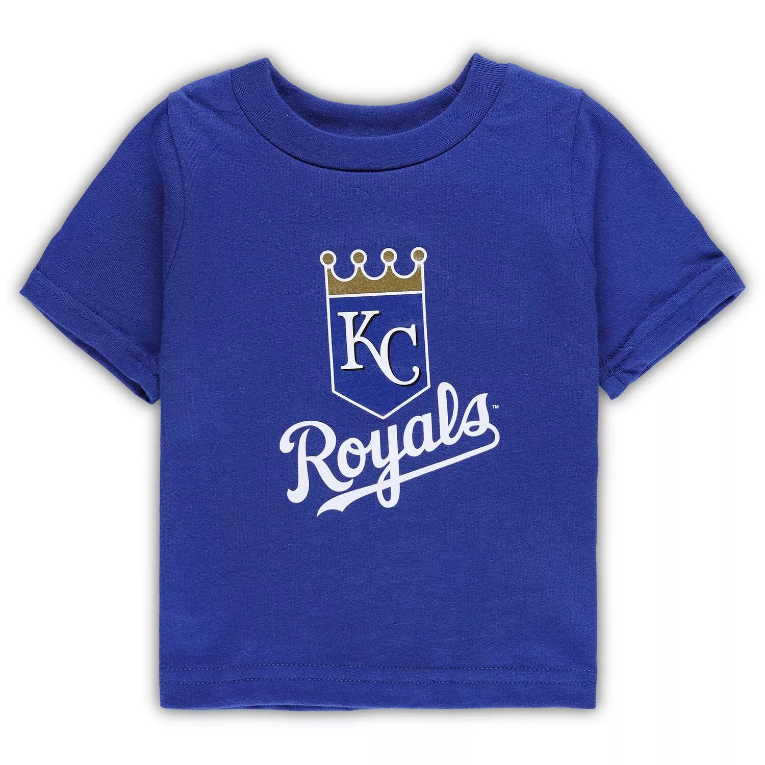 

Футболка с основным логотипом Infant Royal Kansas City Royals Team Crew Outerstuff