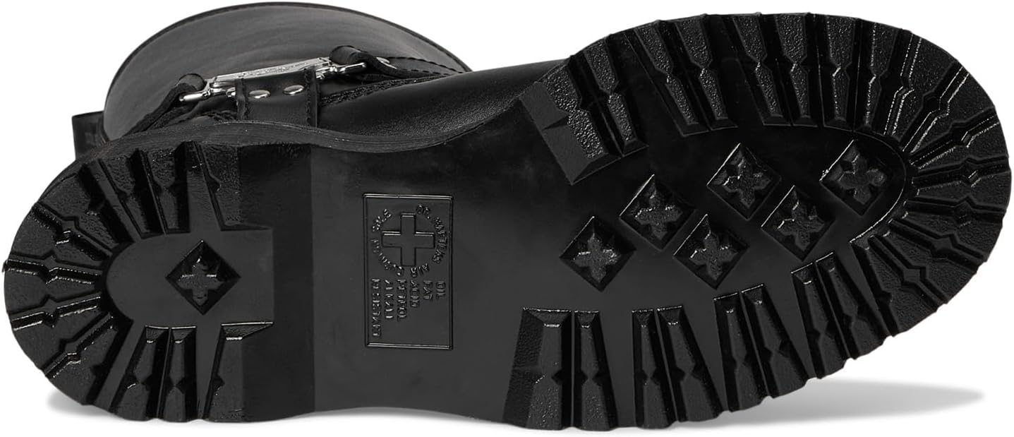 Ботинки Dr. Martens Unisex-Adult Anistone Hi Motorcycle, Black — фото 3