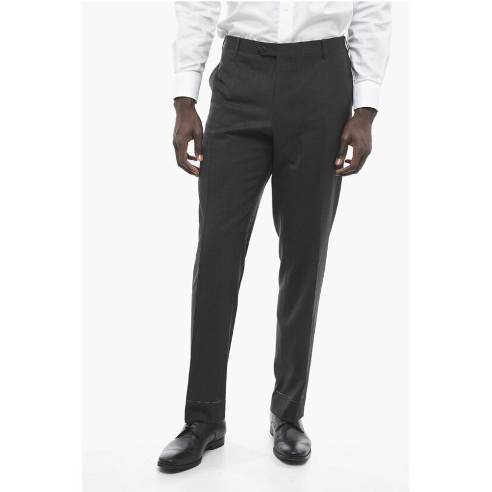 

Брюки ACADEMY из эластичной шерсти Corneliani, Gray