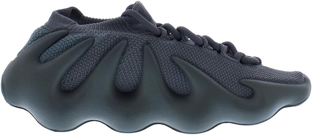 Мужские кроссовки adidas Yeezy 450 на шнуровке, серый — фото 2