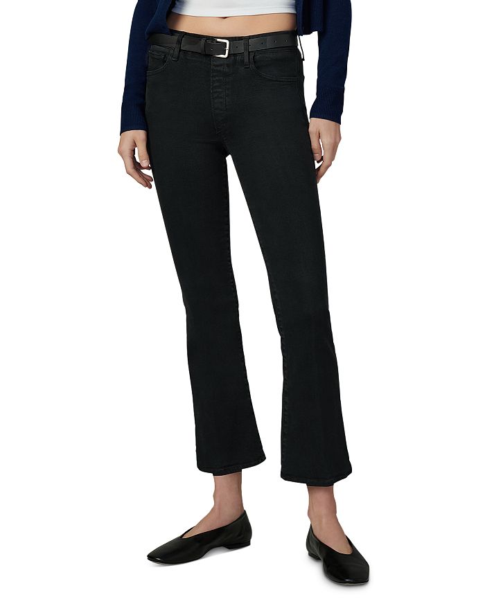 

Джинсы All Day High Rise с завышенной талией и укороченными штанинами в черном цвете Joe's Jeans, черный