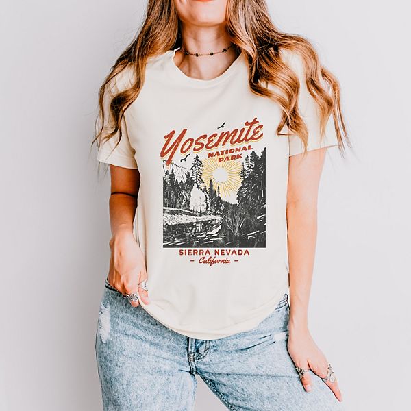 

Футболка с коротким рукавом Yosemite national park sierra nevada Simply Sage Market, Cream, Зеленый, Футболка с коротким рукавом Yosemite national park sierra nevada Simply Sage Market, Cream