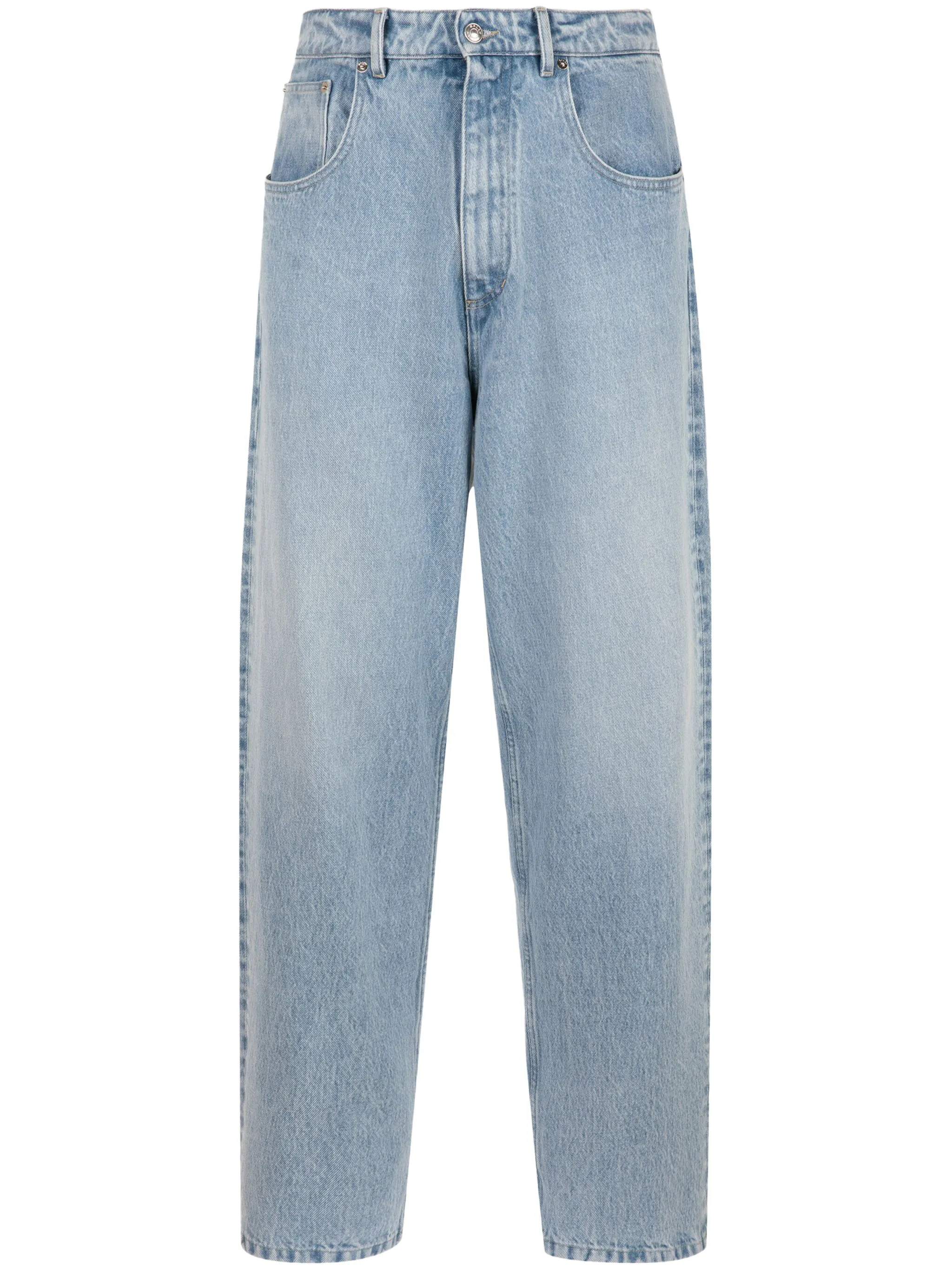 

Прямые брюки средней посадки Bally, синий