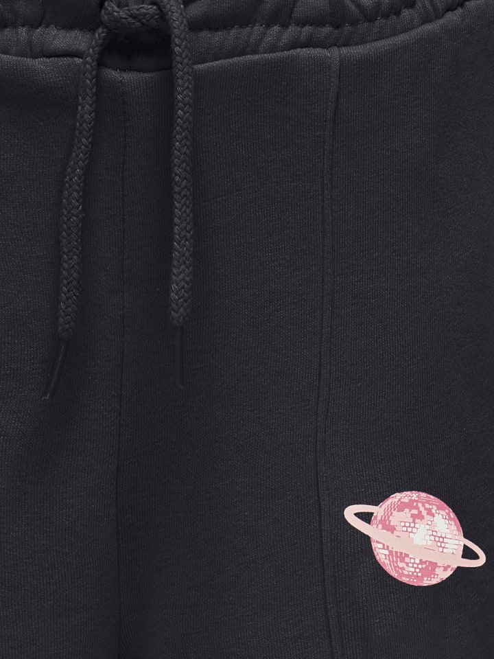 KIDS ONLY Спортивные брюки KOGRITA WIDE PANT черного цвета — фото 3
