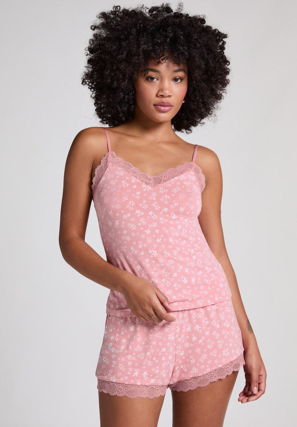 

Пижамный комплект SET - Pyjamas Hunkemöller, розовый